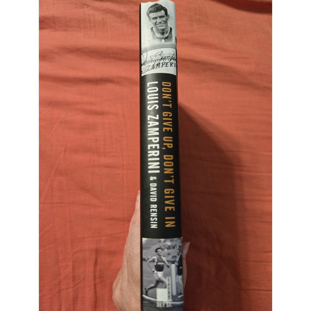 Don't Give Up Don't Give In Louis Zamperini David Rensin Hardcover 1st Edition - Picture 3 of 4